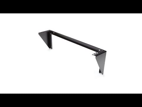 2U 19in Steel Vertical Wall Mount Equipment Rack Bracket - RK219WALLV | StarTech.com