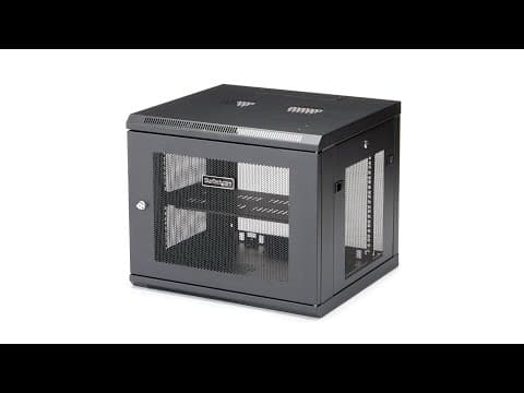 9U Wall-Mount Server Rack Cabinet - RK920WALM | StarTech.com