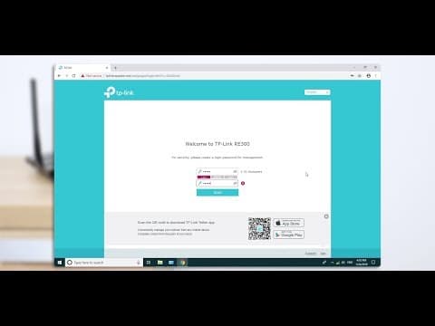 TP-Link AC1200 Wi-Fi Range Extender RE300 Quick Setup (web)