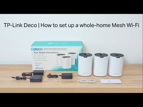 How to Set up TP-Link Whole Home Mesh WiFi