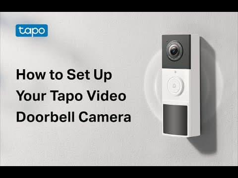 How to Set Up Your Tapo Video Doorbell Camera Tapo D210