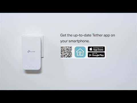 How to Set Up TP Link Range Extender RE230 & RE300 via Tether App