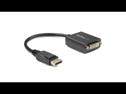 DisplayPort to DVI Video Adapter Converter - DP2DVI2 | StarTech.com