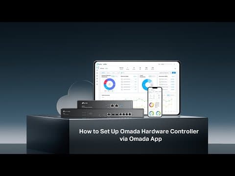How to: Configure Omada Hardware Controller via Omada App