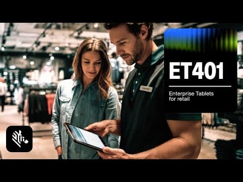 ET401 Enterprise Tablets for Retail | Zebra