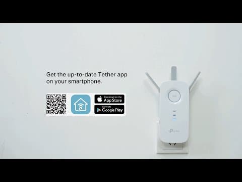 How to Set up TP-Link Range Extender RE450 via Tether App