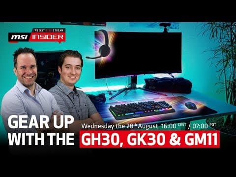 Gear up with the GH30, GK30 & GM11