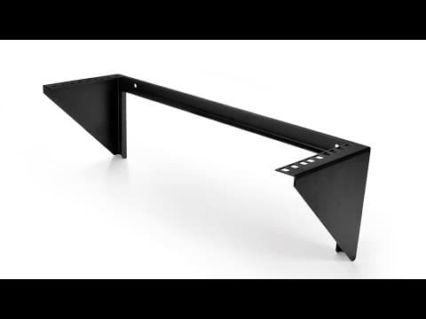 3U 19in Steel Vertical Wall Mount Equipment Rack Bracket - RK319WALLV | StarTech.com