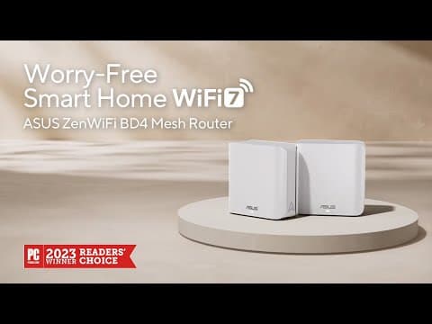 Worry-Free Smart Home Mesh | ASUS ZenWiFi BD4