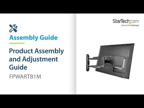Full Motion TV Wall Mount - 32-55in (77lb/35kg)
