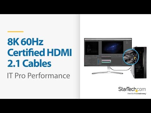 Futureproofing with UHD Certified HDMI 2.1 Cables | StarTech.com