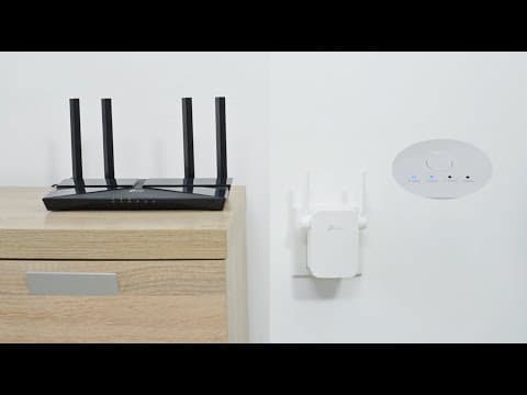 How to Set up TP-Link Range Extenders RE205 & RE305 via WPS