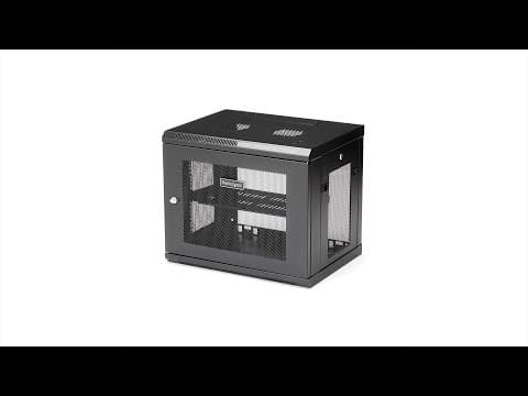 9U Wall-Mount Server Rack Cabinet - RK9WALM | StarTech.com