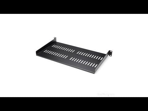 Vented 1U Rack Shelf - CABSHELFV1U | StarTech.com