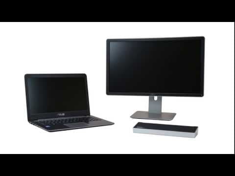 Triple-Monitor Docking Station for Laptops USB3DOCKH2DP