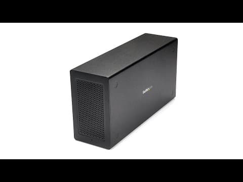 Thunderbolt 3 PCIe Expansion Chassis with DisplayPort - PCIe x16 - TB31PCIEX16 | Startech.com