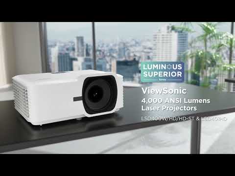 ViewSonic LSD400W/HD/HD-ST & LSD401HD | High Brightness Laser Projector | Luminous Superior Series