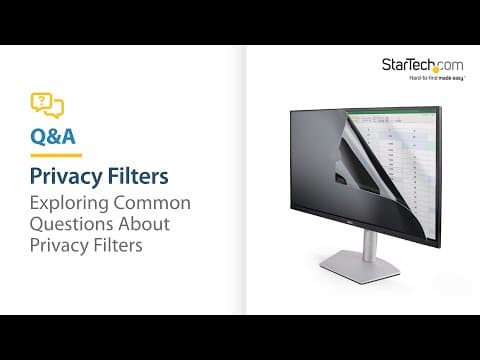 Privacy Filters Frequently Asked Questions | StarTech.com