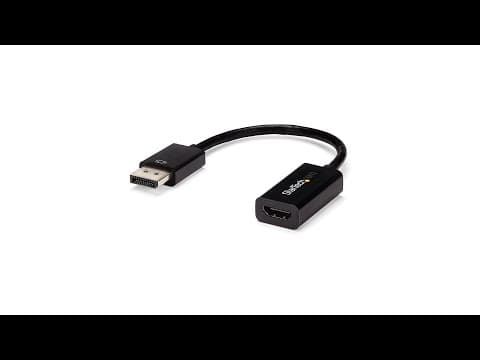 DisplayPort to HDMI 4K Audio / Video Converter - DP2HD4KS | StarTech.com