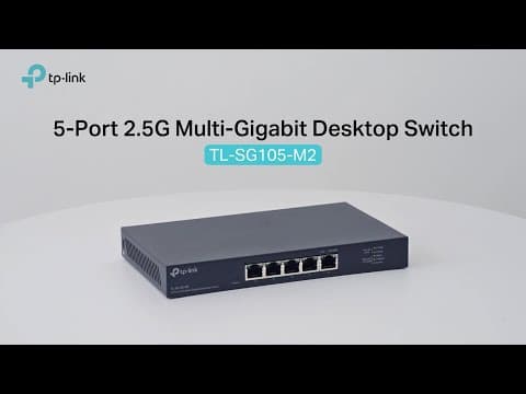 5-Port 2.5G Desktop Switch | TP-Link TL-SG105-M2