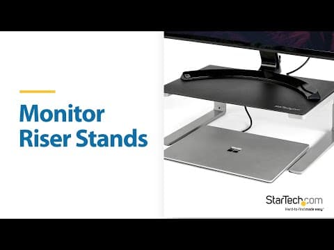 Ergonomic Monitor Riser Stands