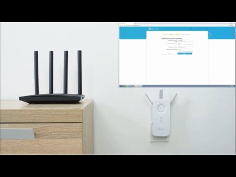 How to Set up TP-Link Range Extender RE450 via Web Browser