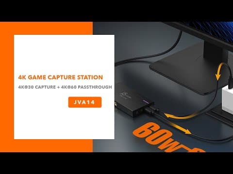 j5create 4K Game Capture Station