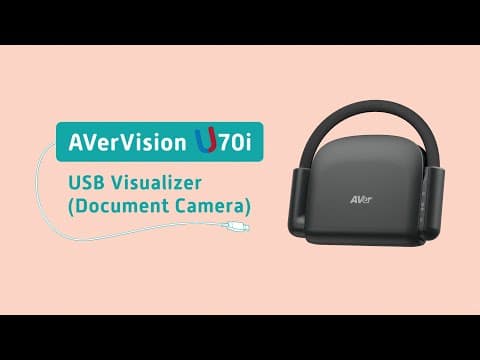 AVerVision U70i USB Visualizer (Document Camera) Intro Video
