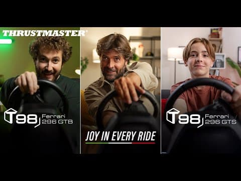 T98 Ferrari 296 - Joy in every ride | Thrustmaster