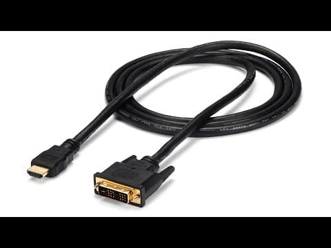 6 ft HDMI to DVI-D Cable - HDMIDVIMM6 | StarTech.com