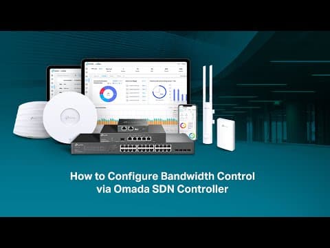 How to: Configure Bandwidth Control via Omada SDN Controller