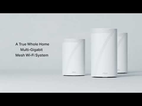 Deco Whole Home Mesh WiFi 7 Overview - True Whole Home Multi-Gigabit Mesh WiFi 7 System