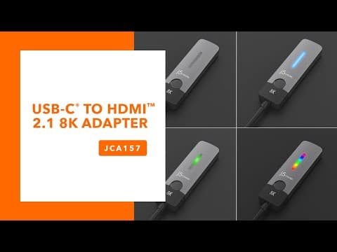 j5create USB-C® to HDMI™ 2.1 8K Adapter