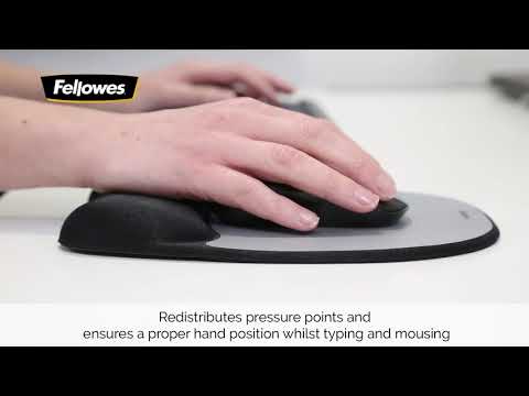Fellowes Brands Introducing the Memory Foam Wrist Supports by Fellowes®