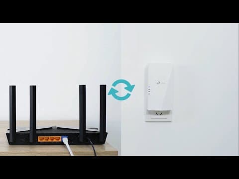 Set Up TP-Link Range Extender via WPS Button (RE500X, etc.)