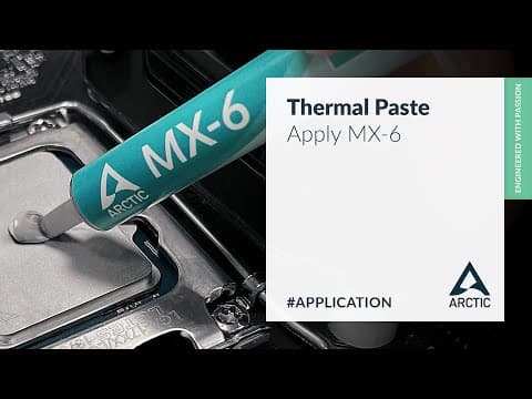 MX Thermal Paste: How to Apply Thermal Paste