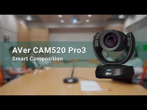 AVer CAM520 Pro3 Quality Video | Smart Composition