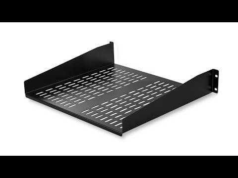 2U 16in Universal Vented Rack Mount Cantilever Shelf - CABSHELFV | StarTech.com