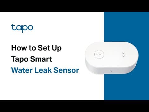 How to Set Up Your Tapo Smart Water Leak Sensor: Tapo T300