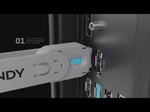 How To Use Lindy USB Port Blockers