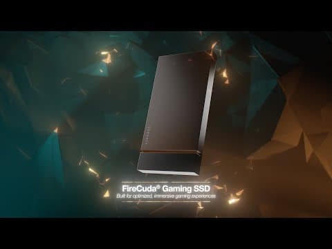 Seagate I Boost Your Game With FireCuda Gaming SSD