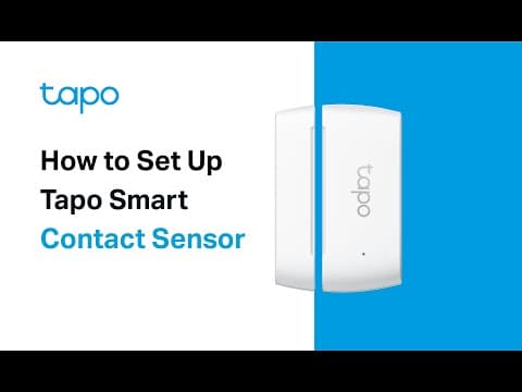 How to Set Up Your Tapo Smart Contact Sensor (Tapo T110)