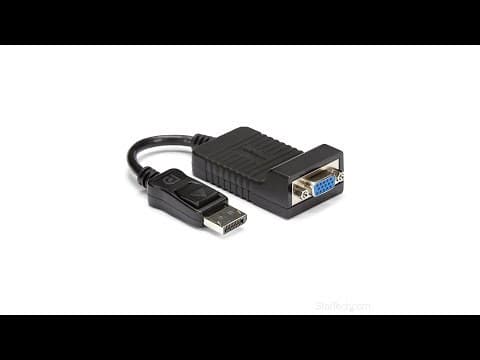 DisplayPort to VGA Video Adapter Converter - DP2VGA | StarTech.com