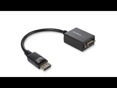 DisplayPort to VGA Video Adapter Converter - DP2VGA2 | StarTech.com