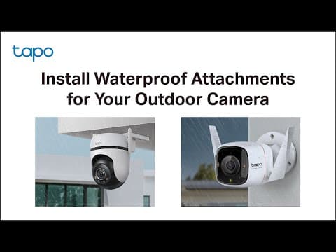 Install Waterproof Attachments for Your Outdoor Camera (Tapo C520WS/Tapo C325WB/TC68) | TP-Link