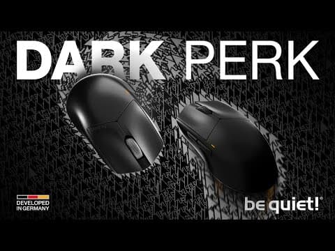 Dark Perk | Aim with surgical precision | be quiet!