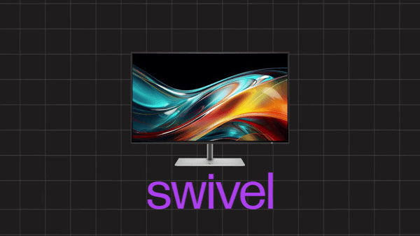 HP Series 7 Pro 23.8 FHD Monitor 724pf - Product Demo Video 57 Sec - English for EMEA