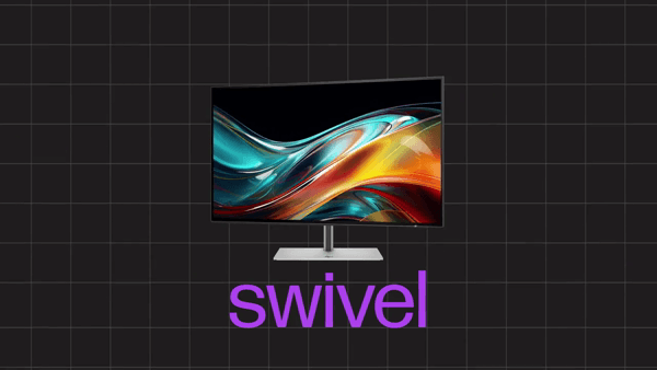 HP Series 7 Pro 23.8" FHD Monitor (724pf) - Product Demo Video (57 Sec) - English for EMEA
