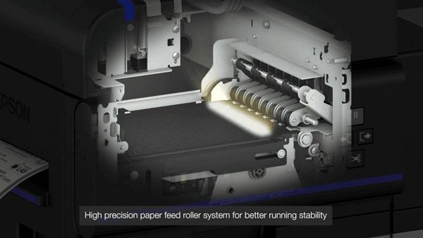 A19834 Video Hires En Int C8000 Roller Feed And Quality Of Inks