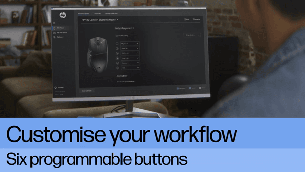 HP 480 Comfort Wired Keyboard - Product Demo Video (45 Sec) Black - English for EMEA
